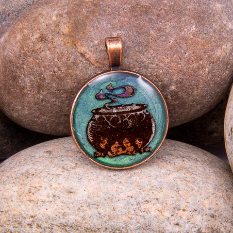 Cauldren Pendant (#1156)