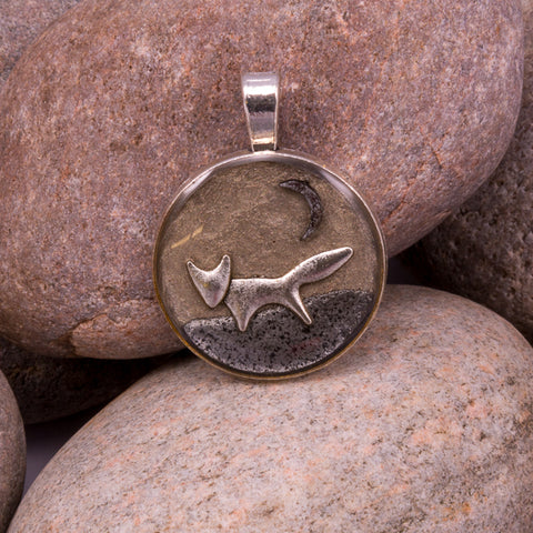 Forest Fox Pendant (#1225)