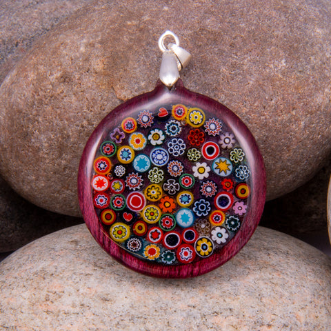 Millefiori Pendant (#1165)